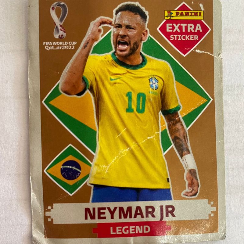 Figurinha Neymar Jr - Legend Bronze Copa 2022