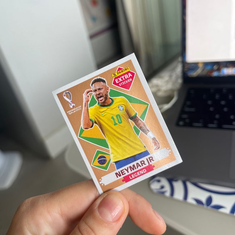 Figurinha Neymar Legend - Bronze | Item de Papelaria Panini Nunca Usado  84629925 | enjoei