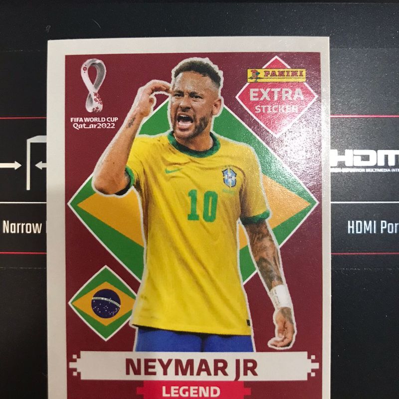 Figurinha Neymar Legend Ouro | Produto Masculino Panini Nunca Usado  75886528 | enjoei