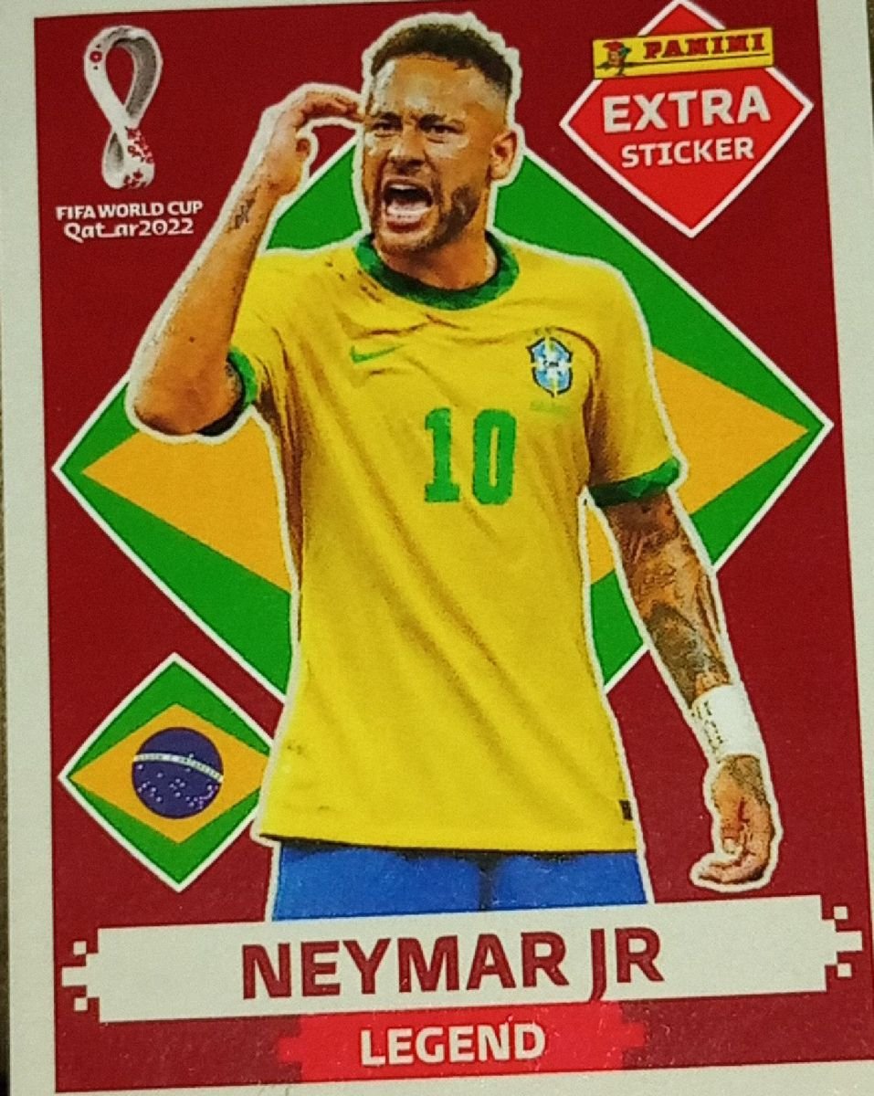 Figurinha Legend Gold do Neymar Jr | Item p/ Esporte e Outdoor Panini Nunca  Usado 75648183 | enjoei