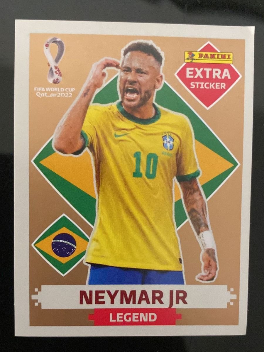 Figurinha Neymar Legend - Bronze, Item de Papelaria Panini Nunca Usado  84629925