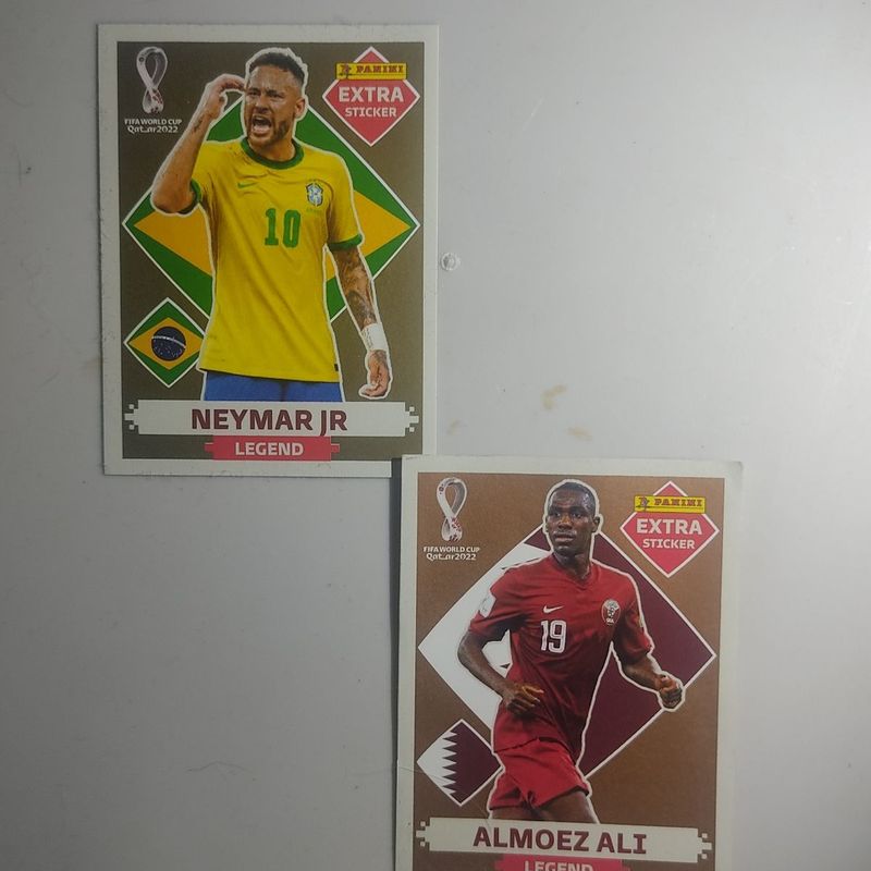 Figurinha Original Panini Neymar Jr Legend Gold | Item p/ Esporte e Outdoor  Panini Nunca Usado 79469315 | enjoei