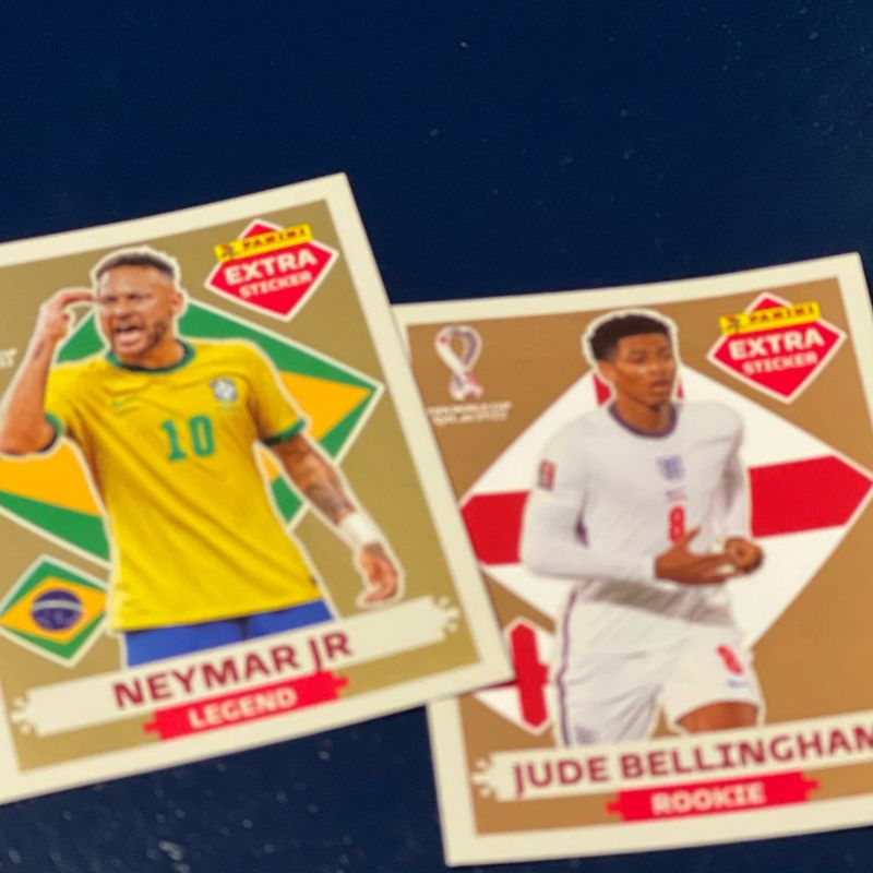 Figurinhas Douradas da Copa, Neymar Legend Bordo e Spinner Dourado |  Produto Masculino Panini Nunca Usado 82643376 | enjoei