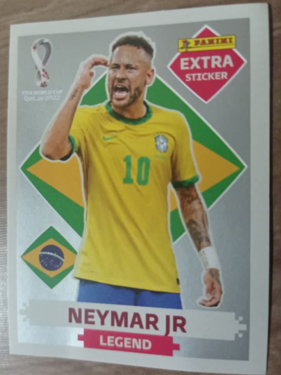 Figurinha Neymar Legend Ouro | Produto Masculino Panini Nunca Usado  75886528 | enjoei