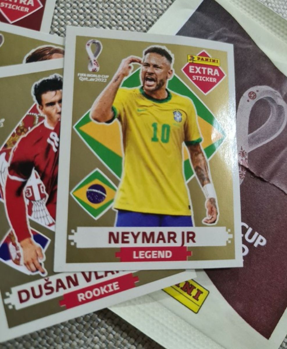 Figurinha Original Panini Neymar Jr Legend Gold | Item p/ Esporte e Outdoor  Panini Nunca Usado 79469315 | enjoei