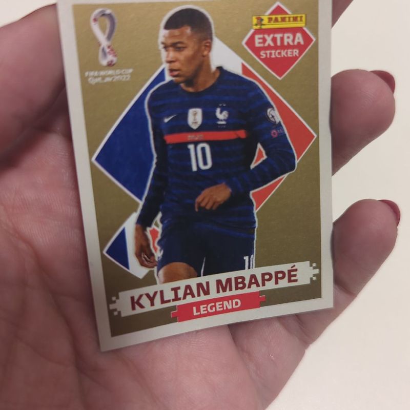 Figurinha Original Legends Ouro Mbappe | Item de Papelaria Panini Nunca  Usado 86316334 | enjoei