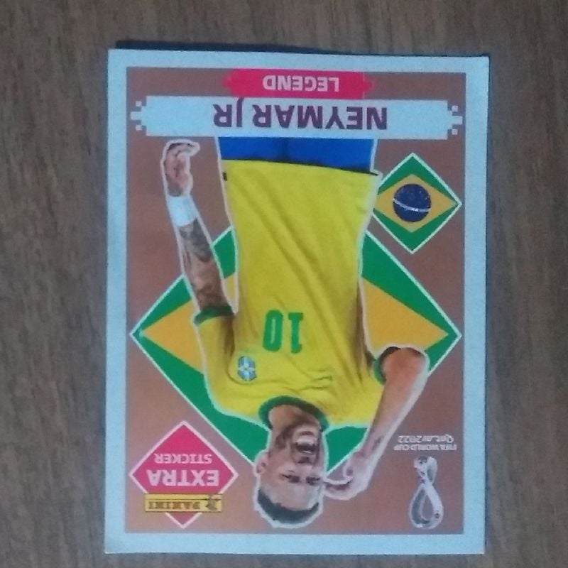 Figurinha Original Panini Neymar Jr Legend Gold | Item p/ Esporte e Outdoor  Panini Nunca Usado 79469315 | enjoei