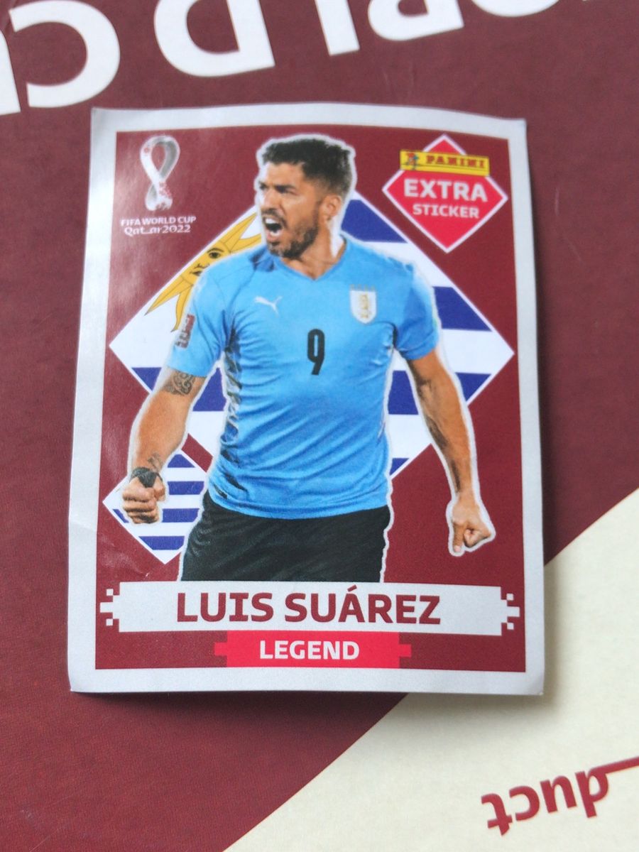 Autocollant AS SPORT Luis Suarez #95 - Afrique 2010 - Rookie - Mint - Non Collé