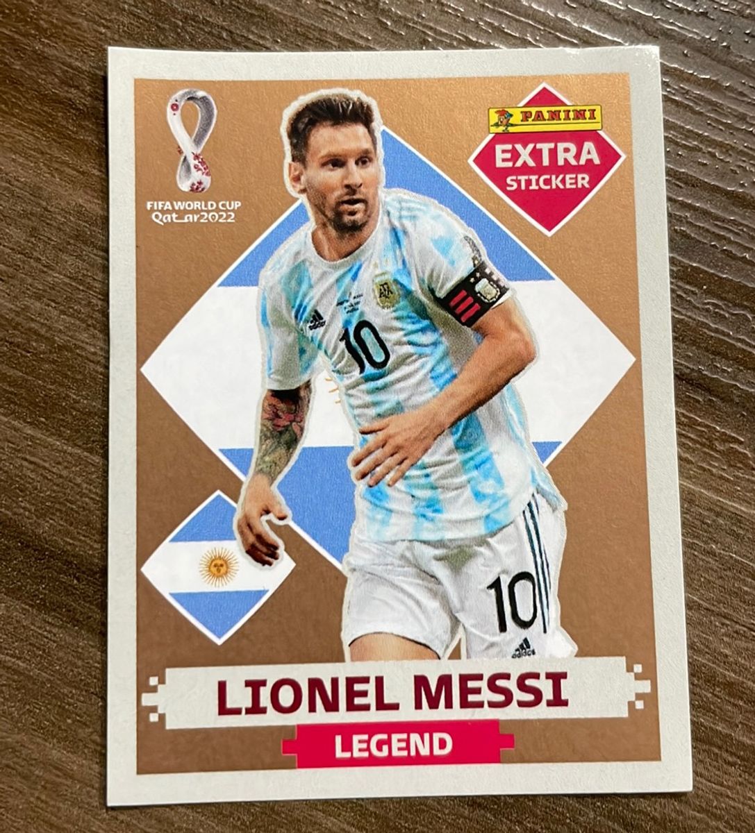 Figurinha Legend Lionel Messi Bronze Promoção!!