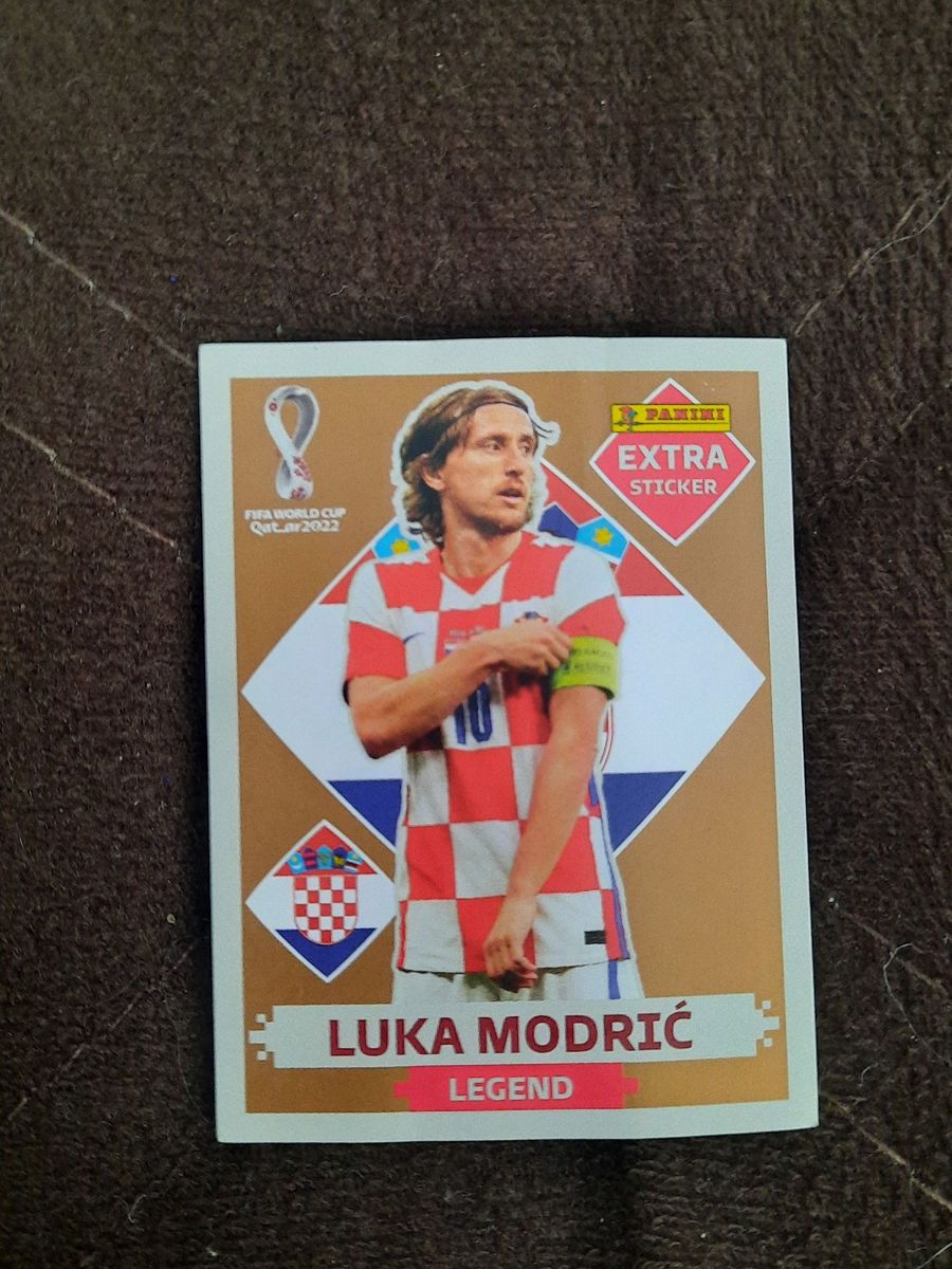 Figurinha Rara Luka Modric... Bronze. | Item P/ Esporte E Outdoor ...