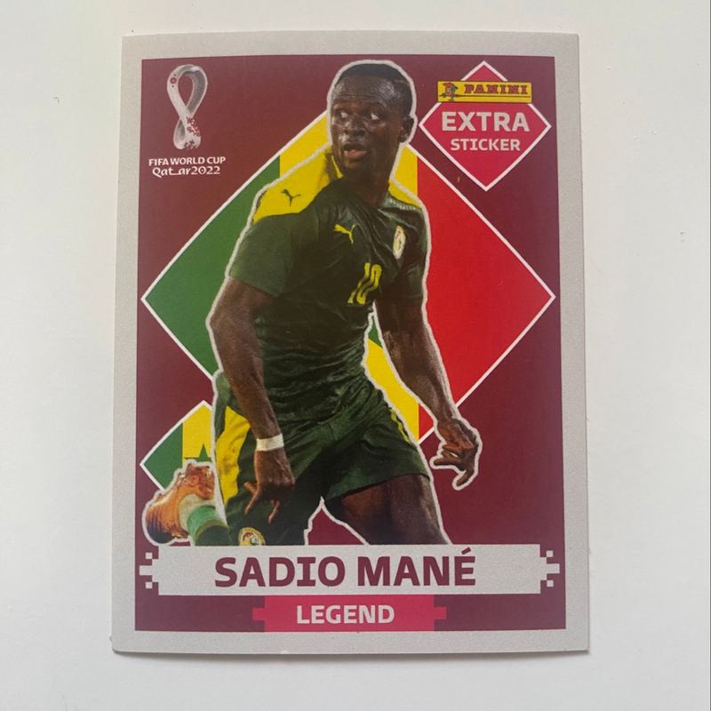 SADIO MANÉ BORDÔ (Base) - EXTRA LEGEND (Senegal) - Figurinha