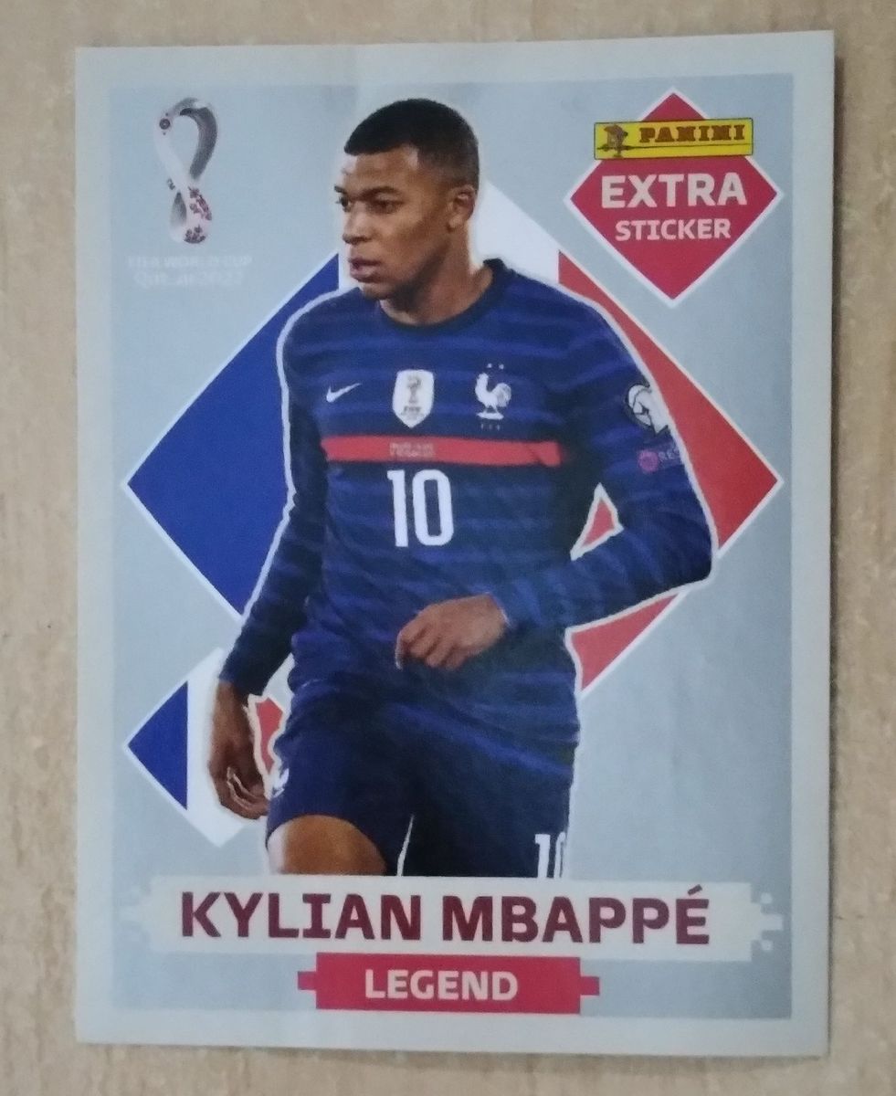 Figurinha Kylian Mbappé Legend Bordô | Item p/ Esporte e Outdoor Panini  Nunca Usado 75679308 | enjoei