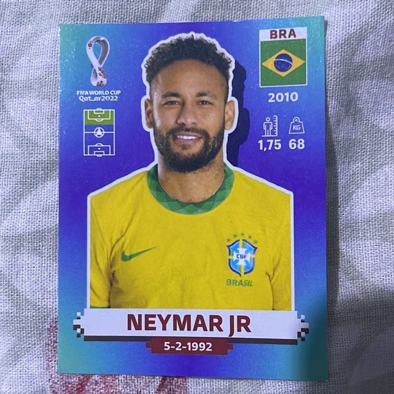 Figurinha Original Panini Neymar Jr Legend Gold | Item p/ Esporte e Outdoor  Panini Nunca Usado 79469315 | enjoei