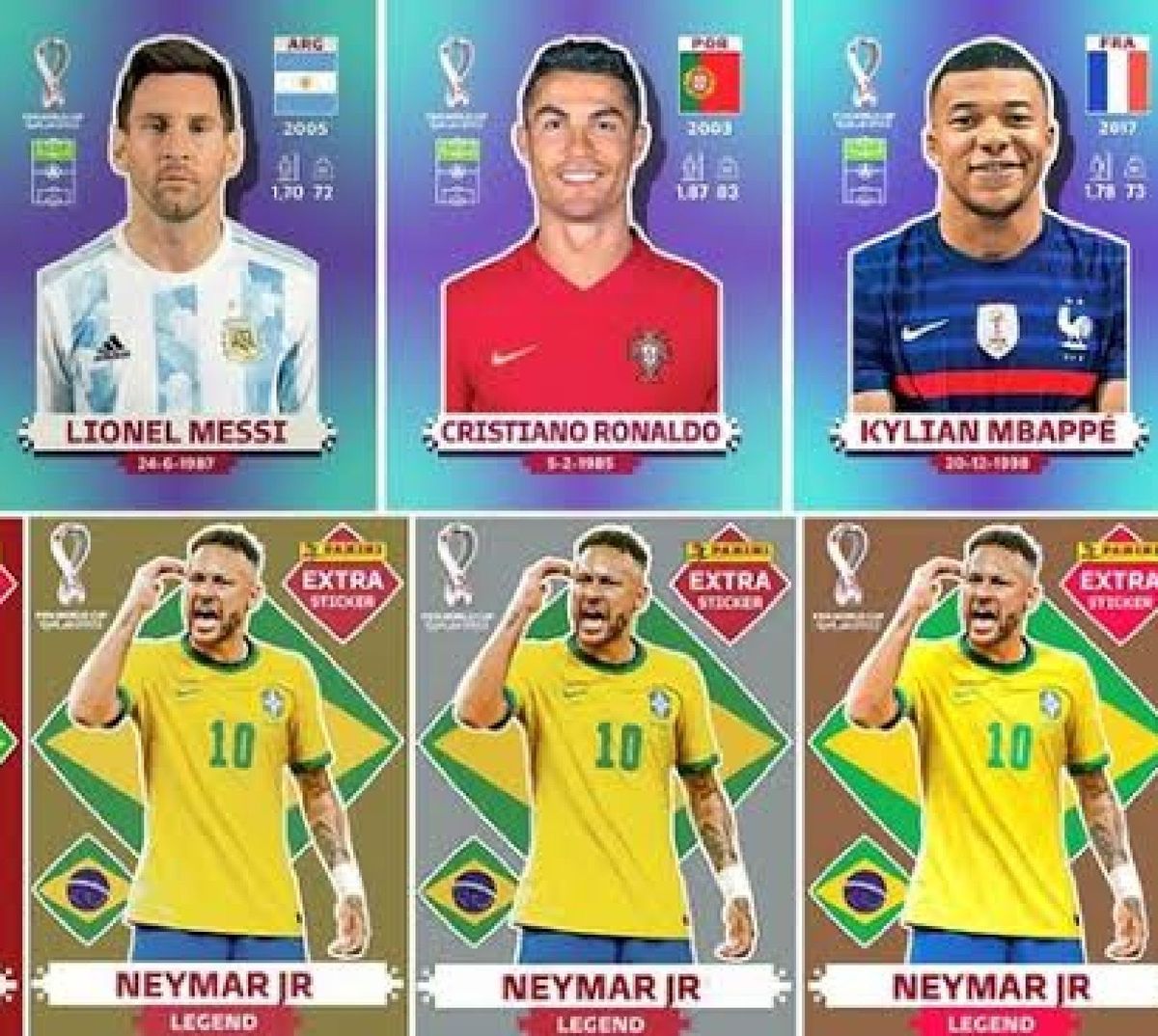 Figurinhas copa 2022 para imprimir  Figurinhas da copa, Figurinhas, Neymar  jr