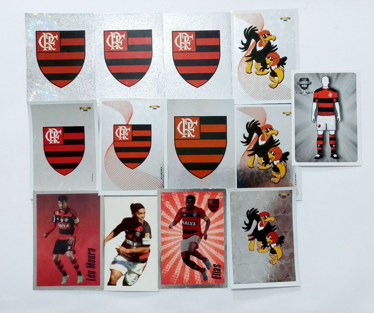 Figurinhas do Flamengo Campeonato Brasileiro | Produto Vintage e Retro ...