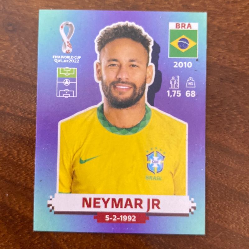 Figurinha Original Panini Neymar Jr Legend Gold | Item p/ Esporte e Outdoor  Panini Nunca Usado 79469315 | enjoei