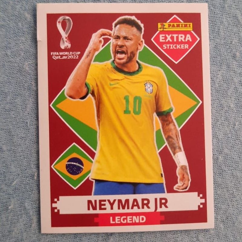 Figurinha Neymar Legend - Bronze | Item de Papelaria Panini Nunca Usado  84629925 | enjoei