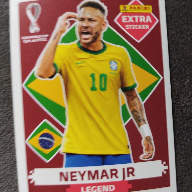 Figurinha Extra Neymar Legend Bronze + Cristiano Ronaldo de Brinde | Roupa  Esportiva Masculino Panini Nunca Usado 76642597 | enjoei