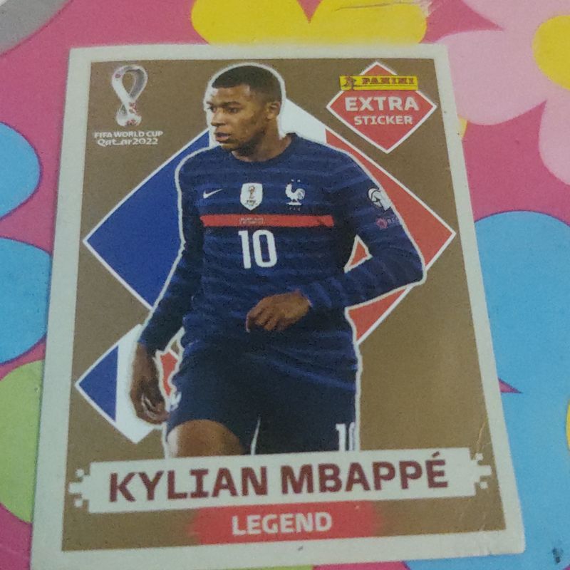 Figurinha Kylian Mbappe Copa 2018