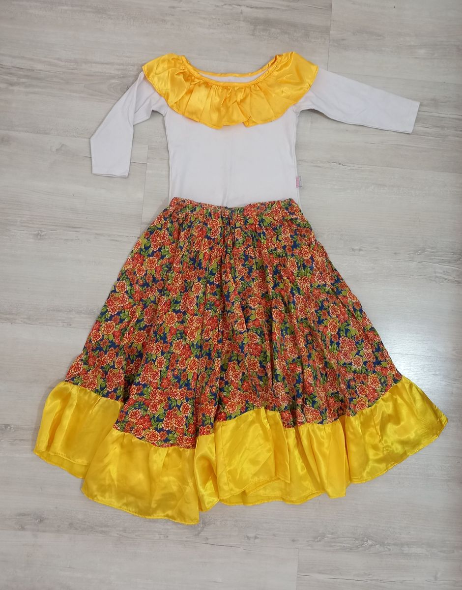 Figurino Festa Junina Carimbó | Roupa Infantil para Menina Usado ...