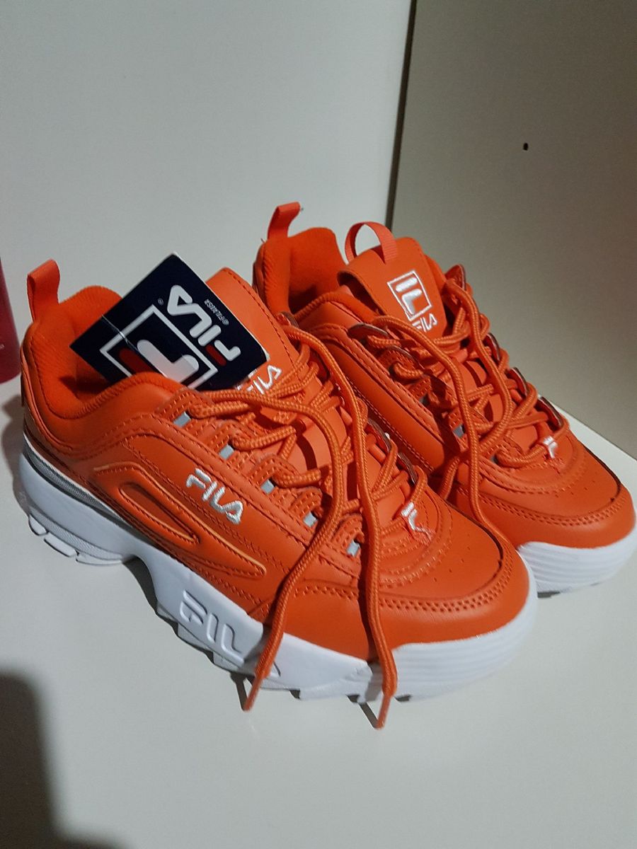 fila disruptor laranja