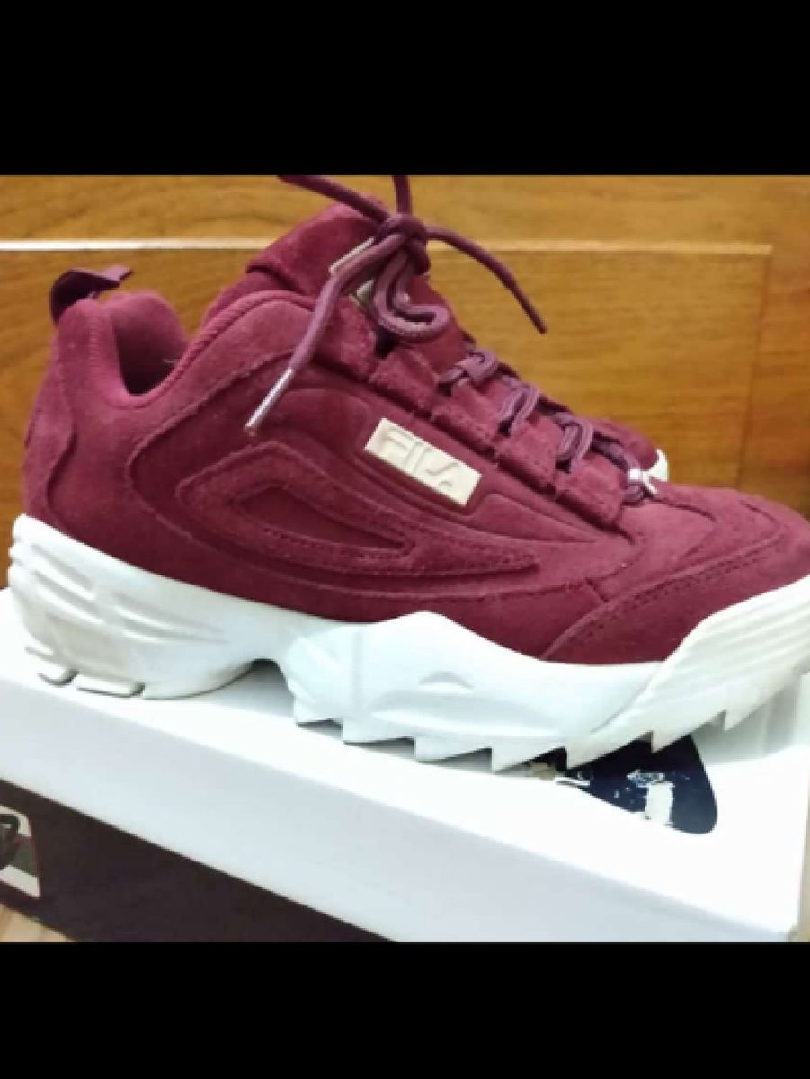 tenis fila disruptor bordo