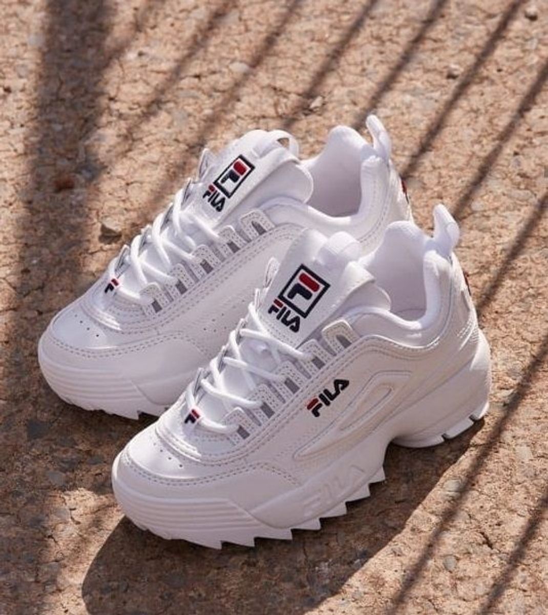 Fila on sale disruptor 34