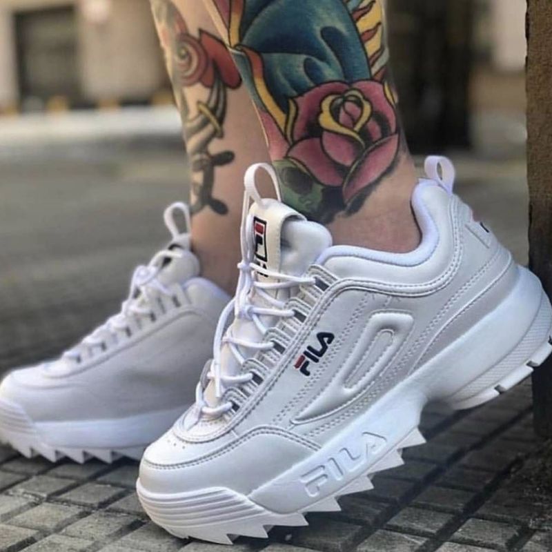 Fila tenis hot sale disruptor branco