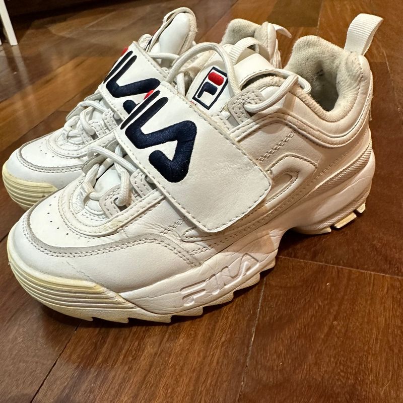 Fila deals disruptor velcro