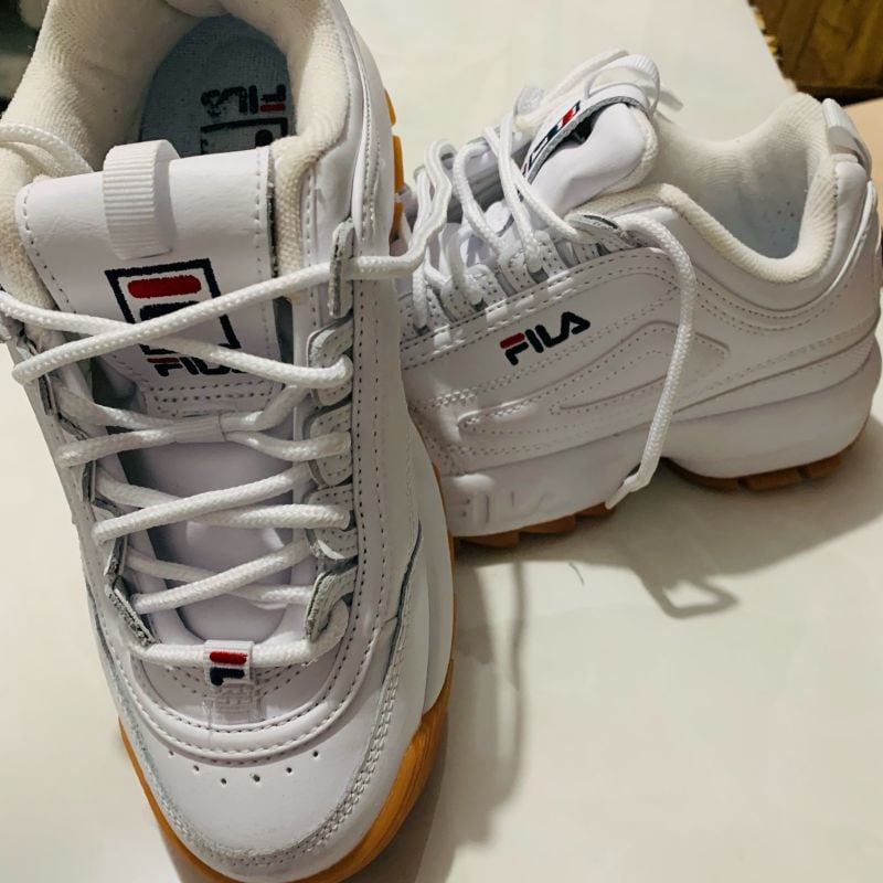 Fila Disruptor N. 34 Usado 1x Comprado Na Gringa Original Fila Nunca Usado 96455026 enjoei