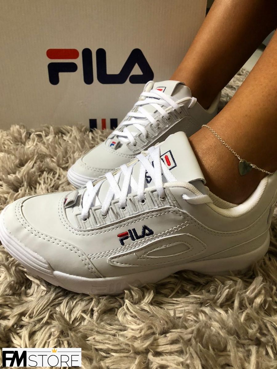 tenis fila original e replica