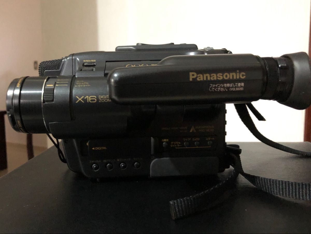 Filmadora Panasonic 8mm | Produto Vintage e Retro Panasonic Usado ...