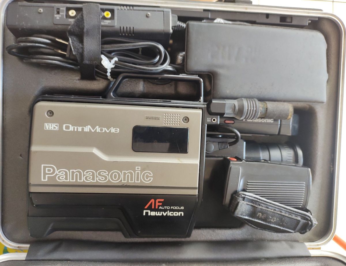 Filmadora Panasonic Antiga Vhs Filmadora Panasonic Usado 49627829