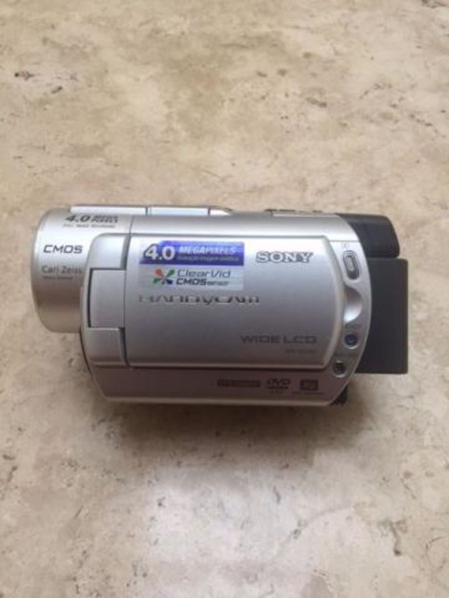 Filmadora Sony 4.0 Megapixels Handycam Dvd Lcd Filmadora Sony Usado