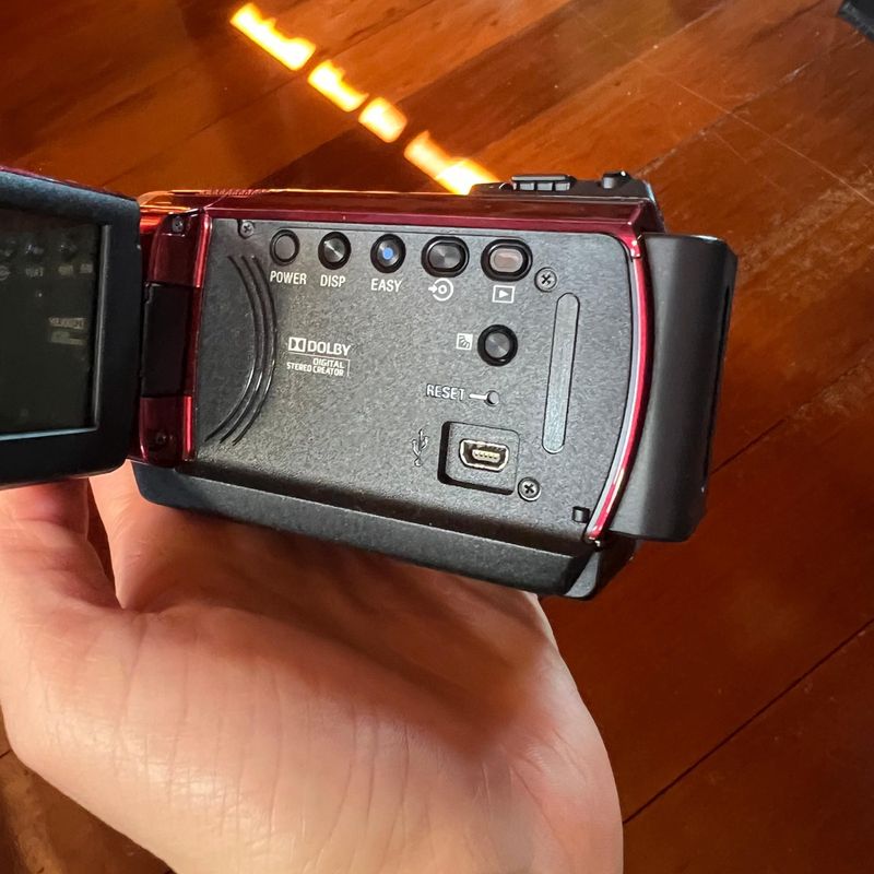 Filmadora Sony Handycam Dcr-Sr47 (60gb Hdd, 60x Zoom Óptico, Touch