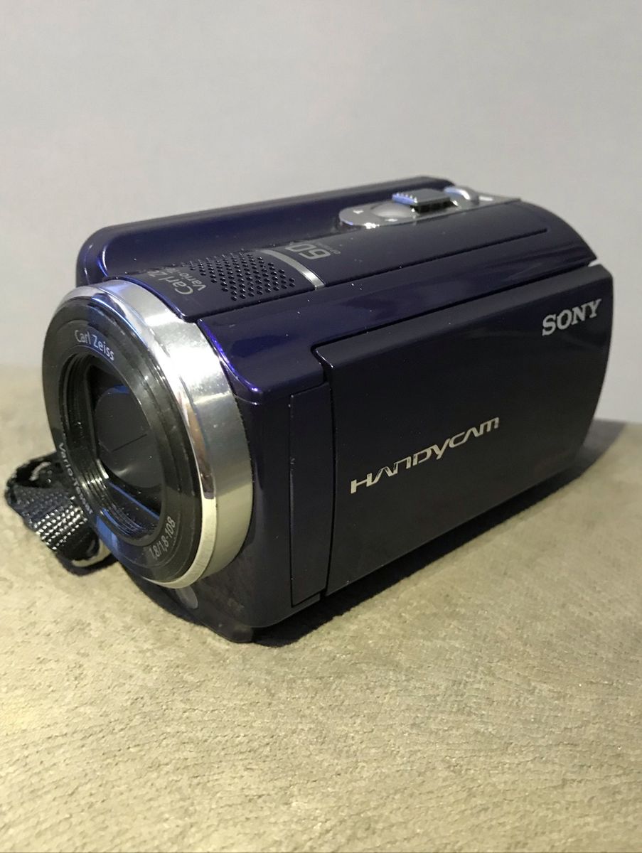 Filmadora Sony Handycam Dcrsr68 Produto Vintage e Retro Sony Usado 44412453 enjoei