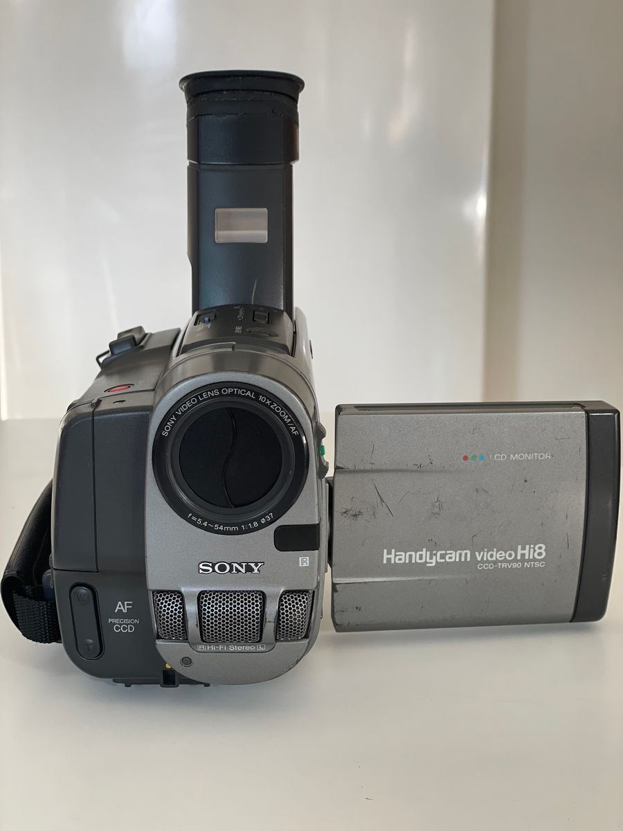 Filmadora Sony Handycam Video Hi8 com Problemas Filmadora Sony Usado