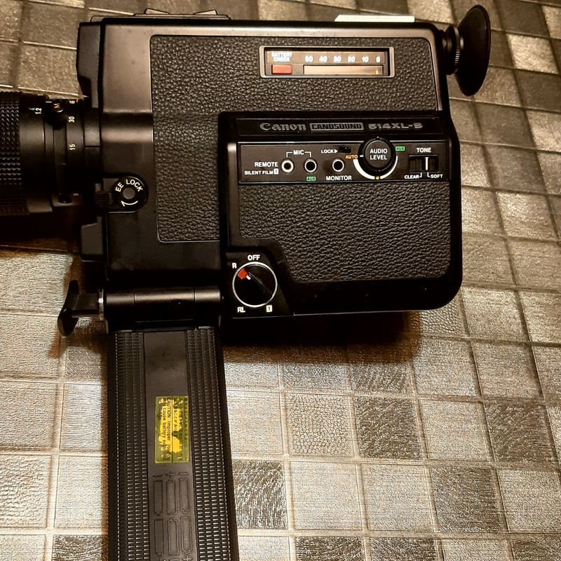 Filmadora Super 8 - Canon 514 Xl-S | Filmadora Canon Usado