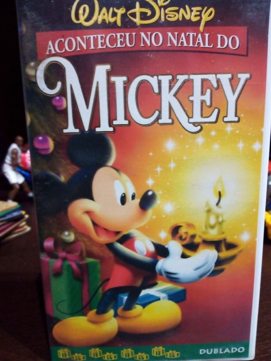 Filme Mickey Aconteceu No Natal Dublado Vhs | Filme e Série Walt-Disney  Nunca Usado 58215206 | enjoei