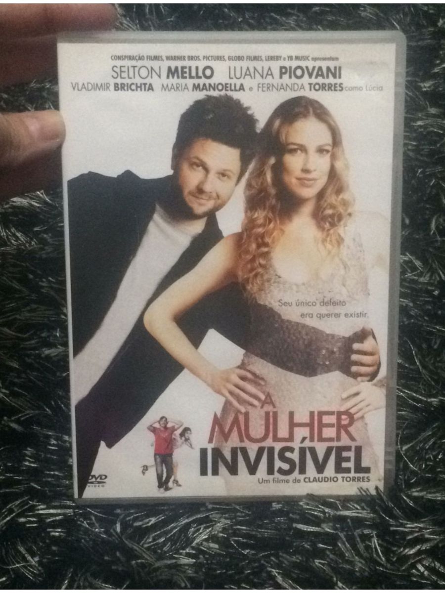 Filme Original A Mulher Invisível Filme E Série Dvd Usado 29013881 Enjoei