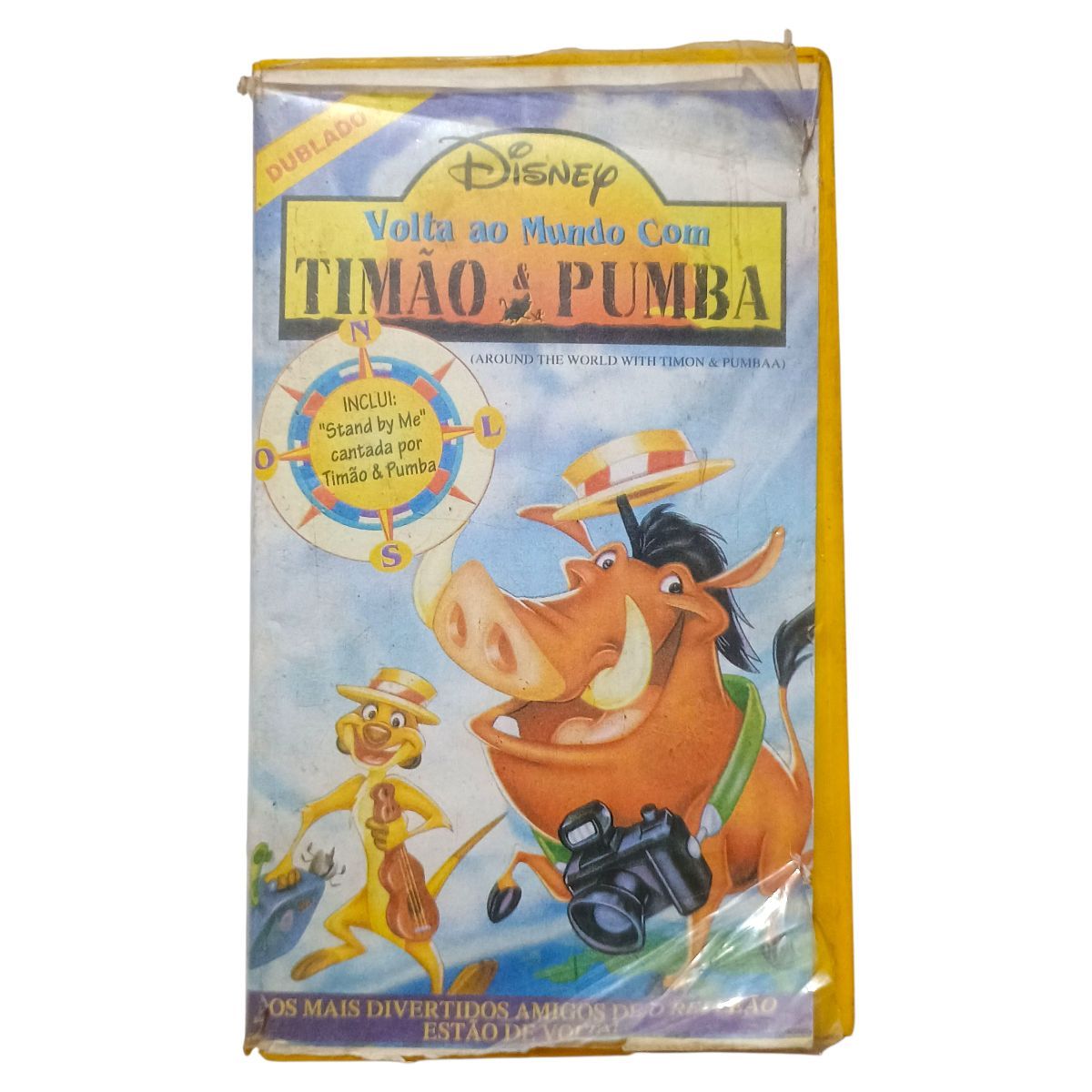 Filme Vhs - Timão e Pumba | Item de Música Disney Usado 130456571 | enjoei