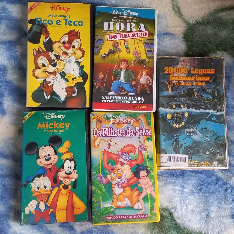 Vhs Meus Amigos Tico E Teco