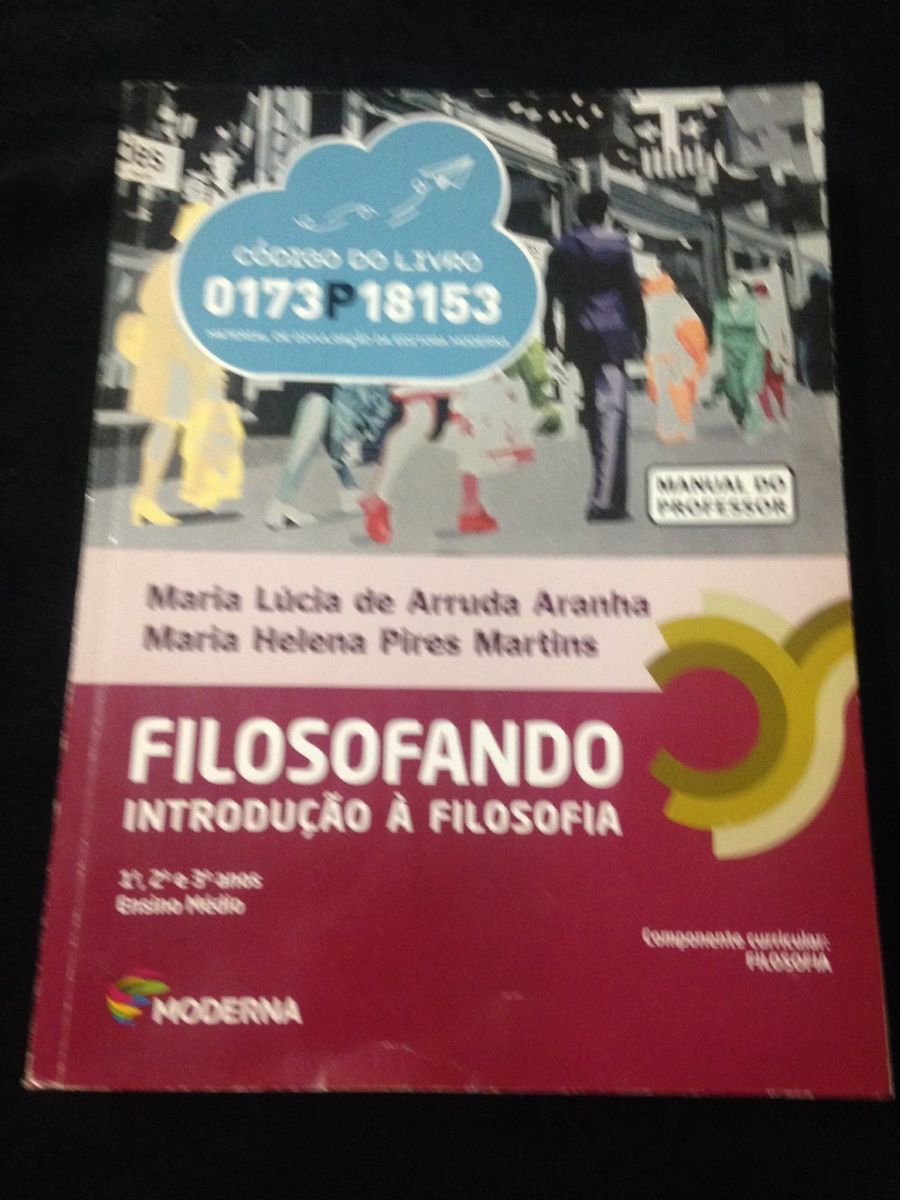 Filosofando Introdução Á Filosofia Livro Moderna Usado enjoei