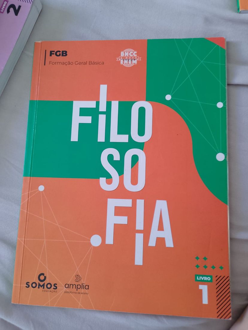 Filosofia 1o Ano Ensino Medio | Livro Somos Amplia Usado 137518015 | enjoei