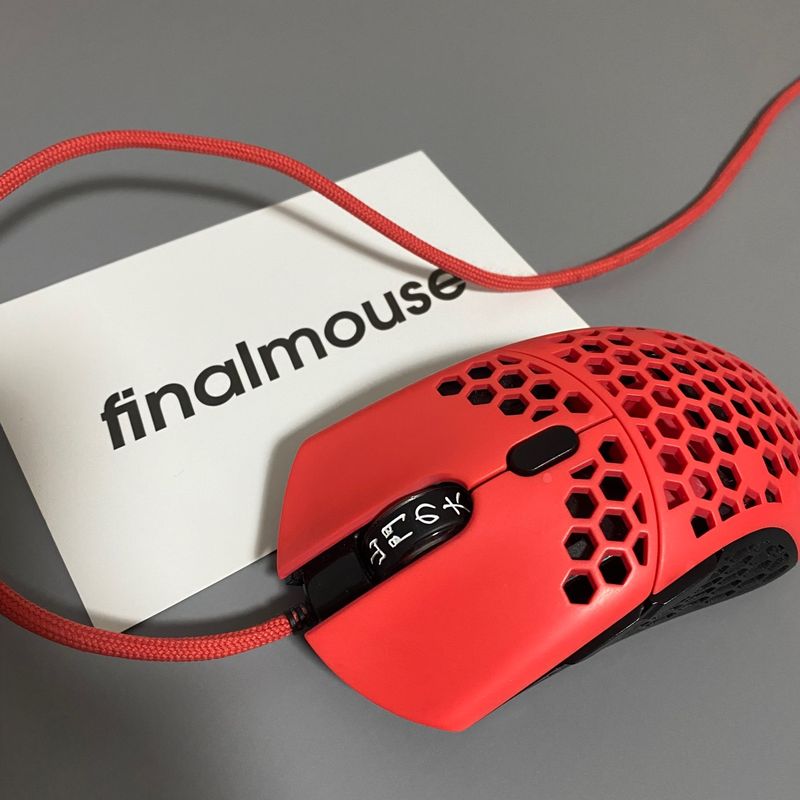 Finalmouse Air58 Ninja - Cherry Blossom Red | Mouse Computador Finalmouse Usado 83850330 | enjoei