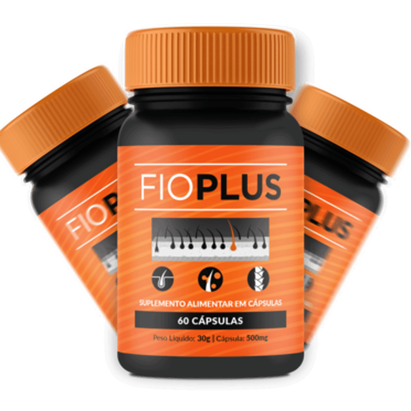 Fio Plus - Anti Queda e Anti Calvície (Barba, Cabelos, Sobrancelhas) 60  Cápsulas, 1 Unidade Novo | Produto p/ Cabelos Feminino Fio Plus Usado  86179302 | enjoei