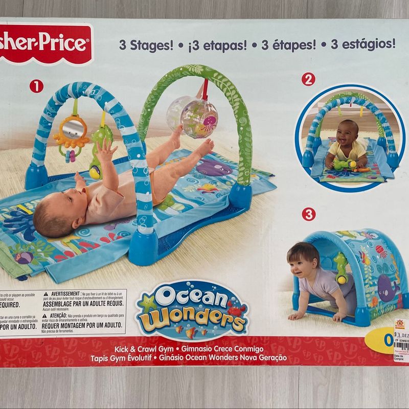 Tapete de Atividades Fisher Price Ocean Wonders Brinquedo para Bebês  Fisher Price Usado 96763377 enjoei