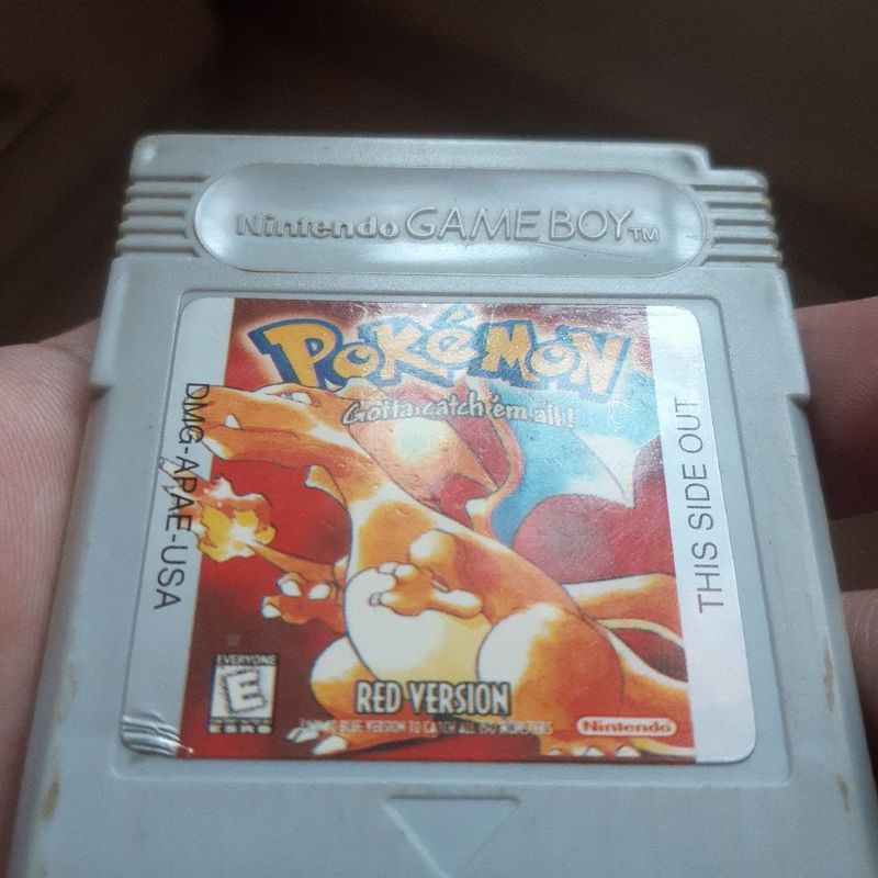 Pokémon Red Version Cartucho Fita Game Boy Gbc Gba Nintendo, Jogo de  Computador Nintendo Nunca Usado 56831465