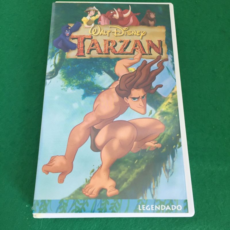 Filme Vhs Tarzan Desenho - Dublado, Filme e Série Disney Usado 48443603