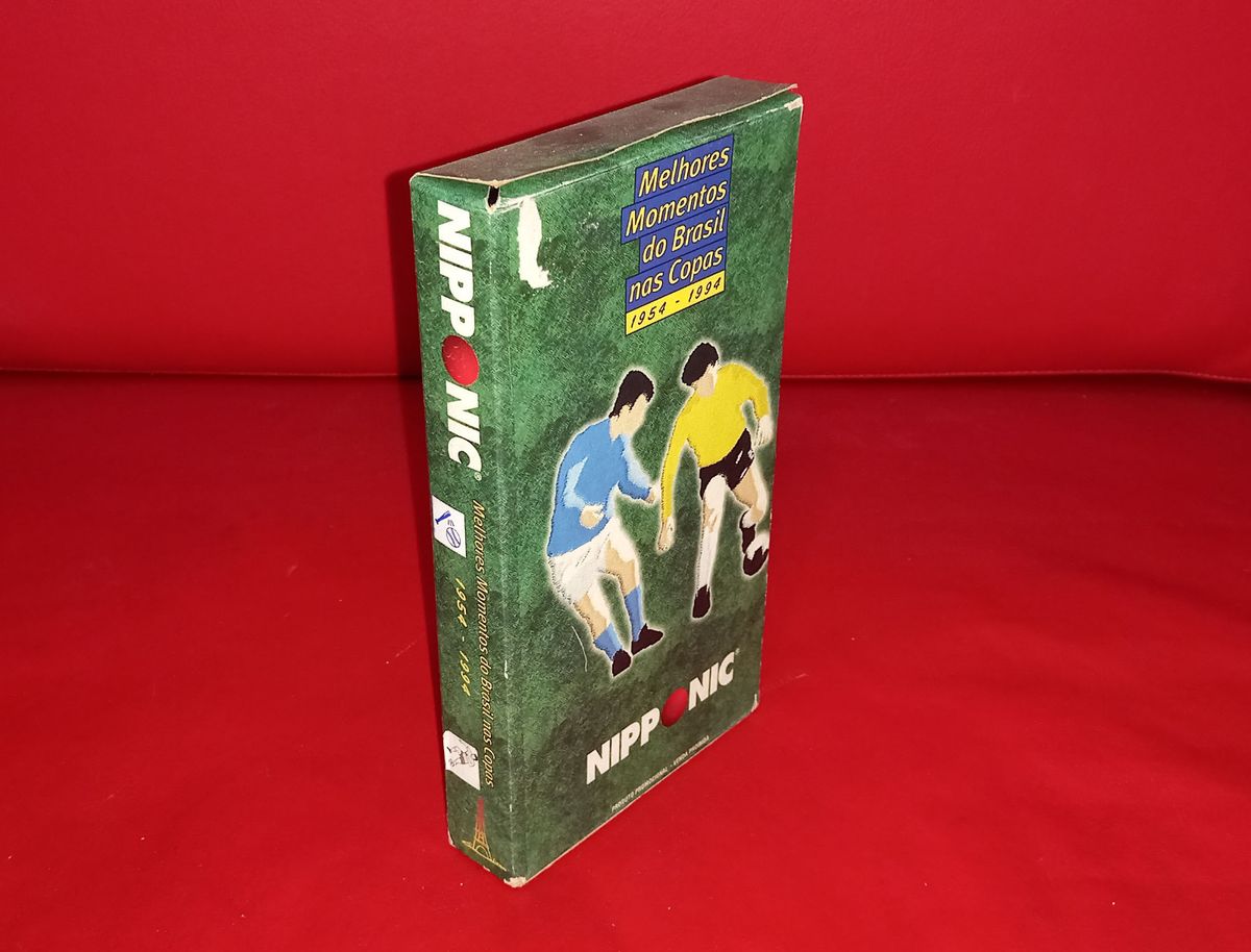 Fita Vhs Original Melhores Momentos Do Brasil Nas Copas 1954 1994